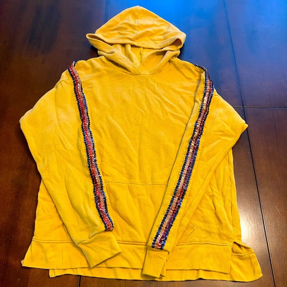 Wonder Nation Girls Red Pullover Hoodie - Picture 1 of 2